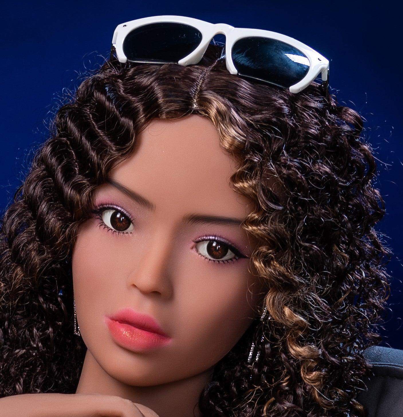 YouQ Head - Sex Doll Head- M16 Compatible - Tan - Lucidtoys