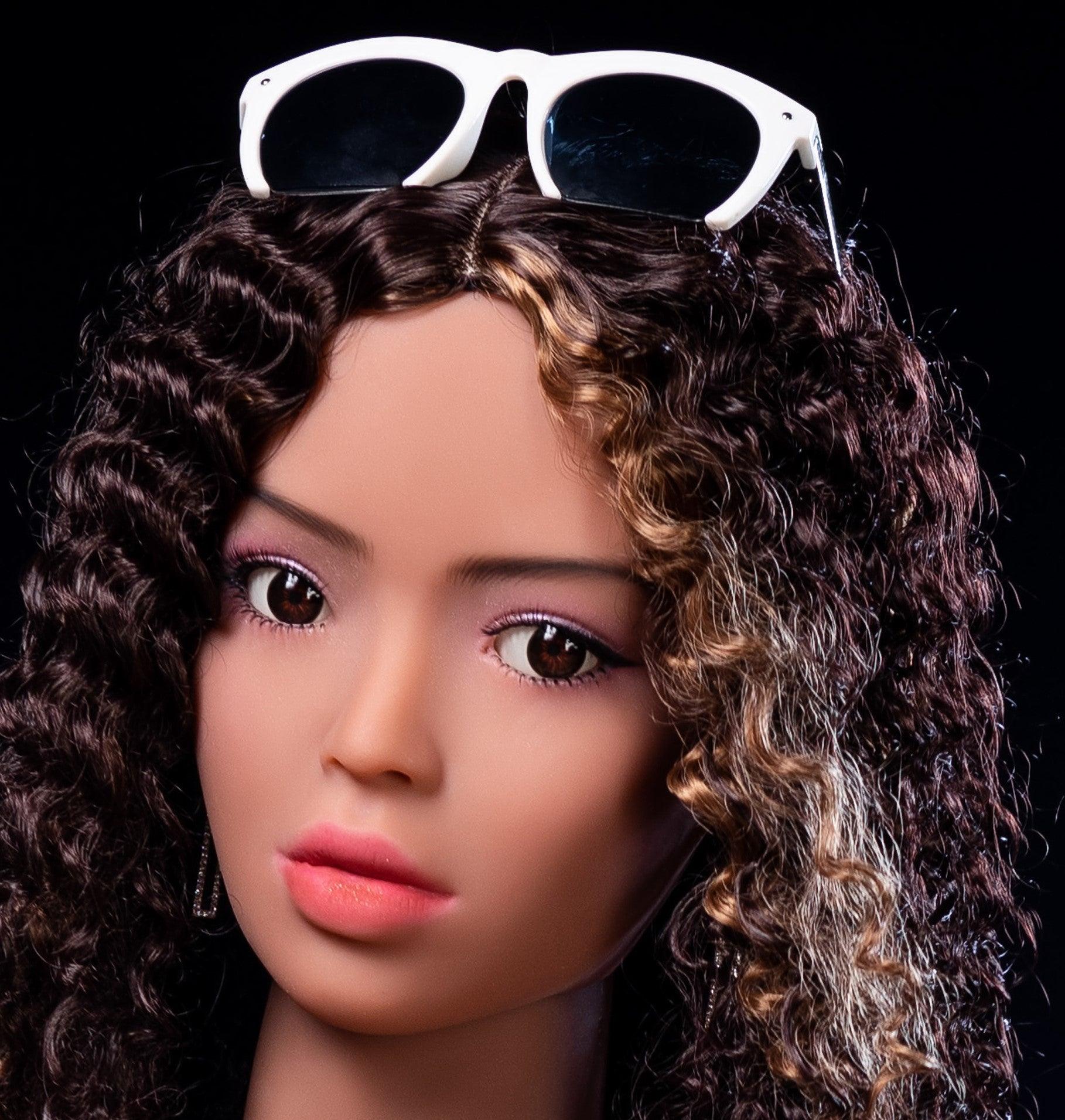 YouQ Head - Sex Doll Head- M16 Compatible - Tan - Lucidtoys